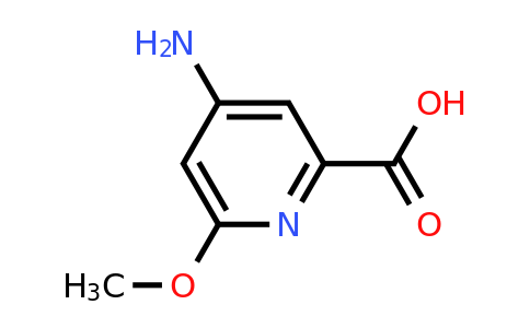 CAS 1060806-72-5 | 4-Amino-6-methoxypicolinic acid