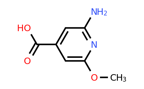 CAS 1060806-74-7 | 2-Amino-6-methoxyisonicotinic acid