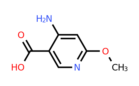 CAS 1060806-76-9 | 4-Amino-6-methoxynicotinic acid