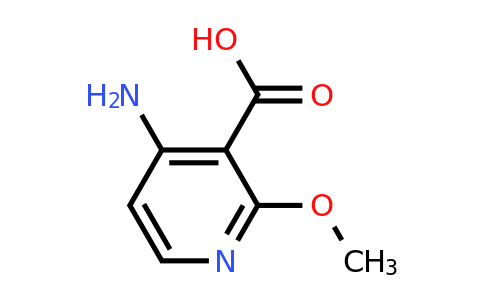CAS 1060806-78-1 | 4-amino-2-methoxy-pyridine-3-carboxylic acid
