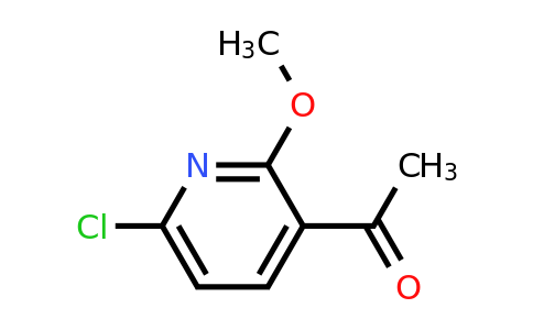 CAS 1060806-87-2 | 1-(6-Chloro-2-methoxypyridin-3-YL)ethanone