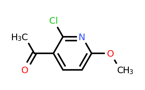 CAS 1060806-91-8 | 1-(2-Chloro-6-methoxypyridin-3-YL)ethanone