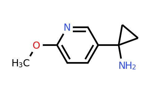 CAS 1060806-98-5 | 1-(6-Methoxypyridin-3-YL)cyclopropanamine