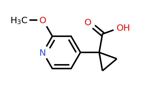 CAS 1060807-03-5 | 1-(2-Methoxy-pyridin-4-YL)-cyclopropanecarboxylic acid