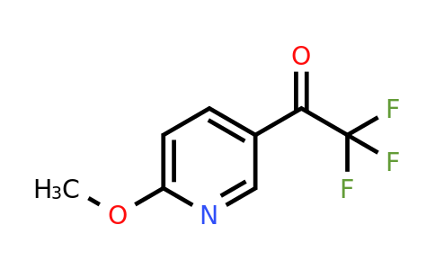 CAS 1060807-14-8 | 2,2,2-Trifluoro-1-(6-methoxypyridin-3-YL)ethanone