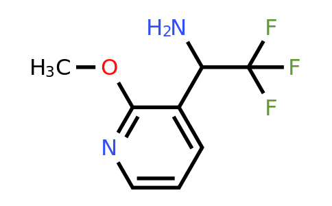 CAS 1060807-17-1 | 2,2,2-Trifluoro-1-(2-methoxypyridin-3-YL)ethanamine