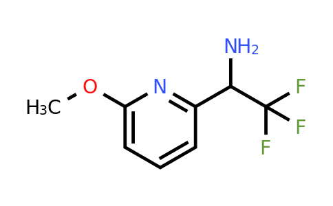 CAS 1060807-19-3 | 2,2,2-Trifluoro-1-(6-methoxypyridin-2-YL)ethanamine