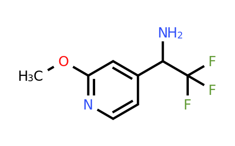CAS 1060807-24-0 | 2,2,2-Trifluoro-1-(2-methoxypyridin-4-YL)ethanamine