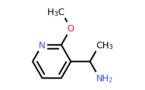 CAS 1060807-25-1 | 1-(2-Methoxypyridin-3-YL)ethanamine