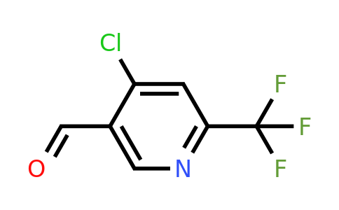 CAS 1060807-48-8 | 4-Chloro-6-(trifluoromethyl)nicotinaldehyde