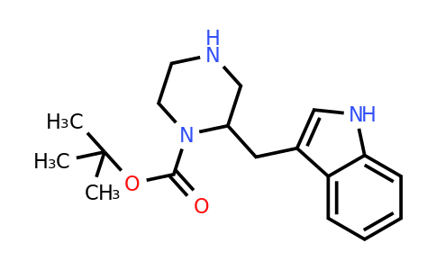 CAS 1060807-67-1 | 2-(1H-Indol-3-ylmethyl)-piperazine-1-carboxylic acid tert-butyl ester