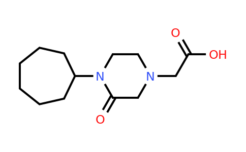 CAS 1060807-90-0 | (4-Cycloheptyl-3-oxo-piperazin-1-YL)-acetic acid