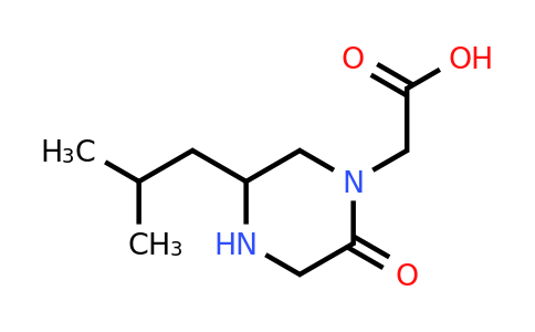 CAS 1060808-16-3 | (5-Isobutyl-2-oxo-piperazin-1-YL)-acetic acid