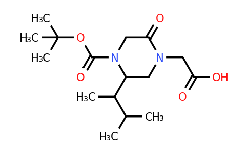 CAS 1060808-17-4 | 4-Carboxymethyl-2-(1,2-dimethyl-propyl)-5-oxo-piperazine-1-carboxylic acid tert-butyl ester