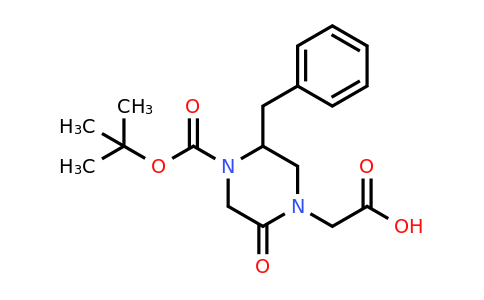 CAS 1060808-22-1 | 2-Benzyl-4-carboxymethyl-5-oxo-piperazine-1-carboxylic acid tert-butyl ester