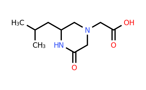 CAS 1060808-32-3 | (3-Isobutyl-5-oxo-piperazin-1-YL)-acetic acid