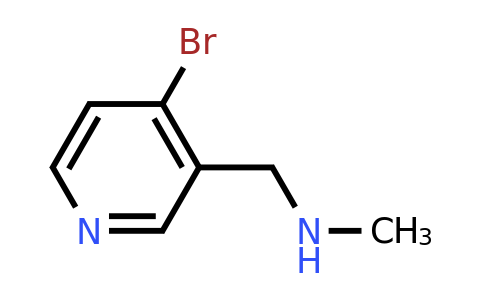 CAS 1060808-82-3 | 1-(4-Bromopyridin-3-YL)-N-methylmethanamine