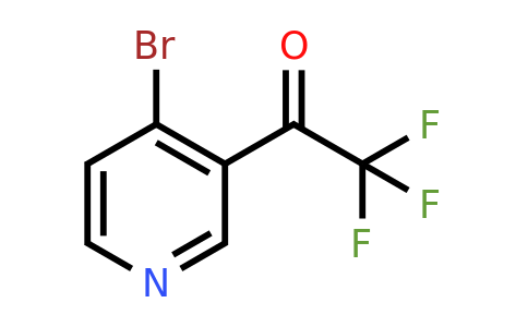 CAS 1060808-83-4 | 1-(4-Bromopyridin-3-YL)-2,2,2-trifluoroethanone