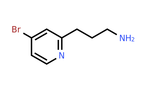 CAS 1060808-85-6 | 3-(4-Bromo-pyridin-2-YL)-propylamine