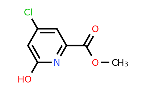 CAS 1060808-95-8 | Methyl 4-chloro-6-hydroxypicolinate