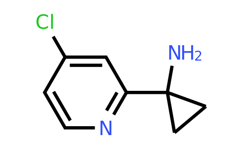 CAS 1060808-97-0 | 1-(4-Chloropyridin-2-YL)cyclopropanamine