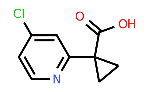 CAS 1060808-99-2 | 1-(4-Chloro-pyridin-2-YL)-cyclopropanecarboxylic acid