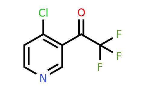 CAS 1060809-05-3 | 1-(4-Chloropyridin-3-YL)-2,2,2-trifluoroethanone