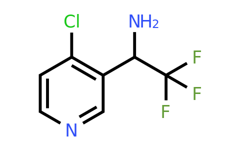 CAS 1060809-06-4 | 1-(4-Chloropyridin-3-YL)-2,2,2-trifluoroethanamine