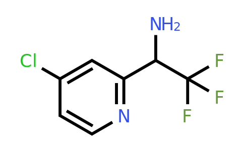 CAS 1060809-07-5 | 1-(4-Chloropyridin-2-YL)-2,2,2-trifluoroethanamine