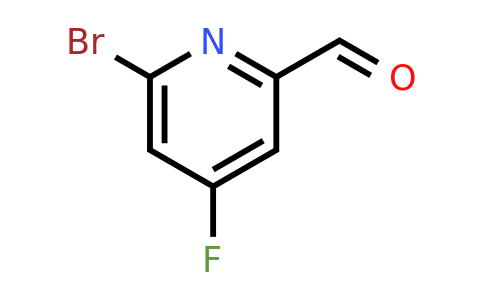 CAS 1060809-22-4 | 6-Bromo-4-fluoropicolinaldehyde