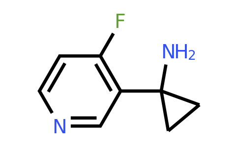 CAS 1060809-47-3 | 1-(4-Fluoro-pyridin-3-YL)-cyclopropylamine