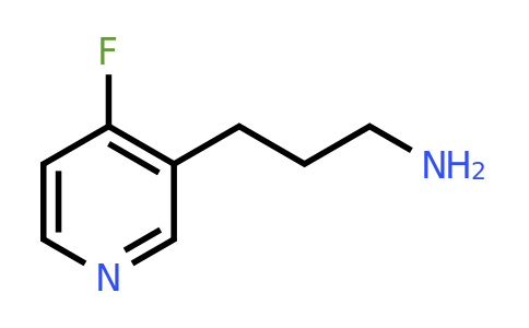 CAS 1060809-55-3 | 3-(4-Fluoropyridin-3-YL)propan-1-amine