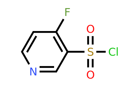 CAS 1060809-59-7 | 4-Fluoro-pyridine-3-sulfonyl chloride