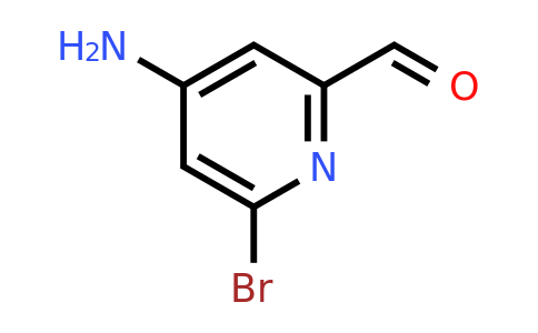 CAS 1060809-66-6 | 4-Amino-6-bromo-pyridine-2-carbaldehyde