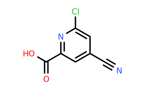 CAS 1060809-92-8 | 6-Chloro-4-cyanopicolinic acid