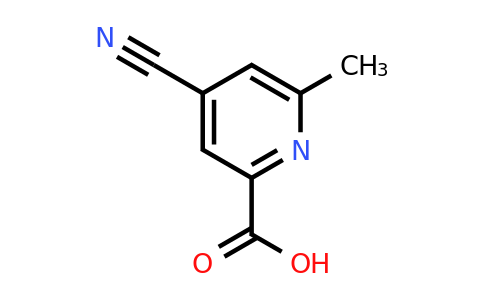 CAS 1060809-93-9 | 4-Cyano-6-methylpicolinic acid