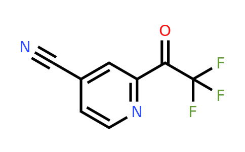 CAS 1060809-94-0 | 2-(2,2,2-Trifluoroacetyl)isonicotinonitrile