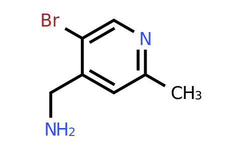 CAS 1060810-17-4 | (5-Bromo-2-methylpyridin-4-YL)methanamine