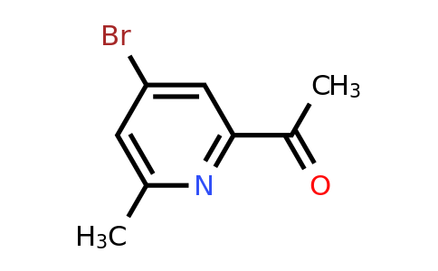 CAS 1060810-24-3 | 1-(4-Bromo-6-methylpyridin-2-YL)ethanone
