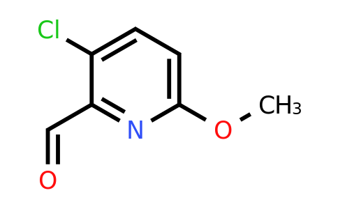 3-Chloro-6-methoxypicolinaldehyde