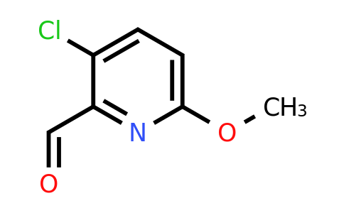 CAS 1060810-35-6 | 3-Chloro-6-methoxypicolinaldehyde