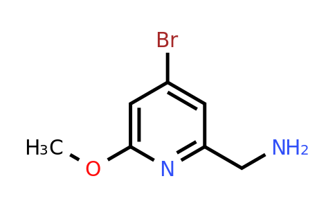 CAS 1060810-44-7 | (4-Bromo-6-methoxypyridin-2-YL)methanamine