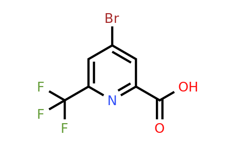 CAS 1060810-68-5 | 4-Bromo-6-(trifluoromethyl)picolinic acid