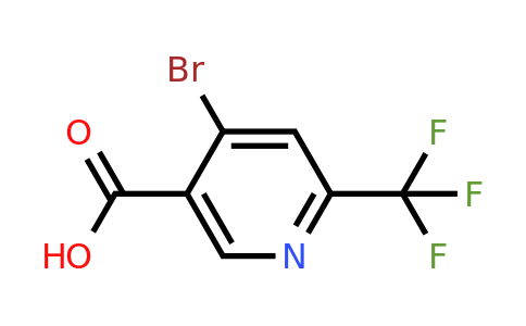 CAS 1060810-71-0 | 4-Bromo-6-(trifluoromethyl)nicotinic acid