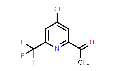 CAS 1060810-88-9 | 1-(4-Chloro-6-(trifluoromethyl)pyridin-2-YL)ethanone