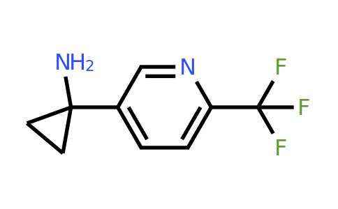 1-(6-(Trifluoromethyl)pyridin-3-YL)cyclopropanamine