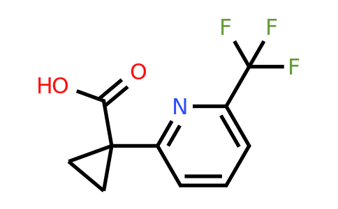 CAS 1060811-00-8 | 1-(6-(Trifluoromethyl)pyridin-2-YL)cyclopropanecarboxylic acid