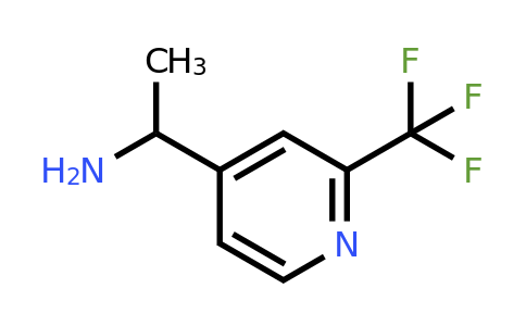 CAS 1060811-09-7 | 1-(2-(Trifluoromethyl)pyridin-4-YL)ethanamine