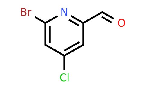 CAS 1060811-19-9 | 6-Bromo-4-chloropicolinaldehyde