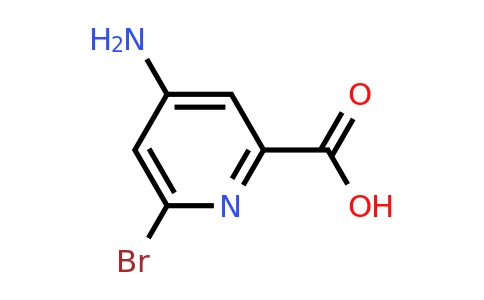CAS 1060811-27-9 | 4-Amino-6-bromopicolinic acid